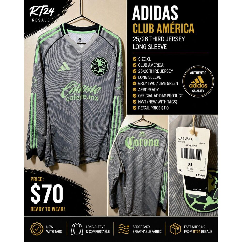 Men's Adidas Club America Jersey